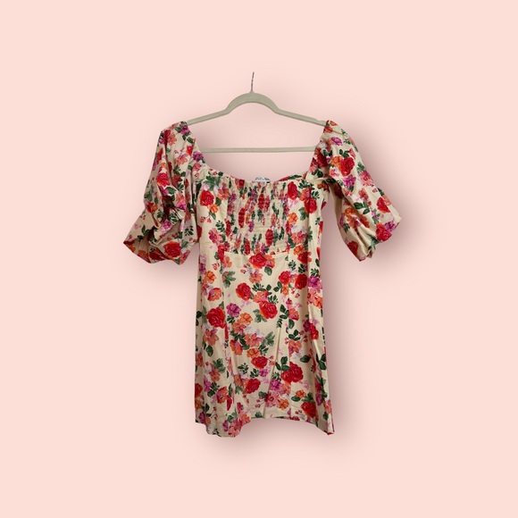 Zara causal floral mini dress - Picture 2 of 3